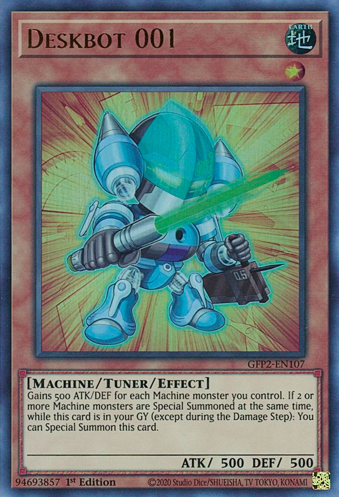 Deskbot 001 [GFP2-EN107] Ultra Rare 