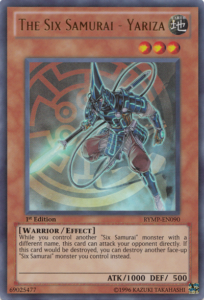 The Six Samurai - Yariza [RYMP-EN090] Ultra Rare 