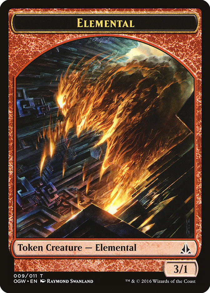 Elemental Token (009/011) [Oath of the Gatewatch Tokens] 