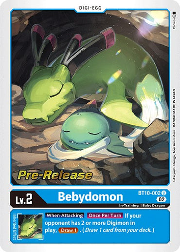Bebydomon [BT10-002] [Xros Encounter Pre-Release Cards] 