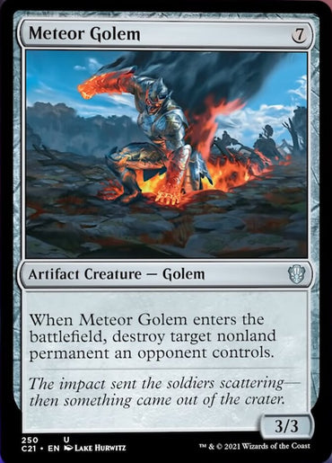 Meteor Golem [Commander 2021] 