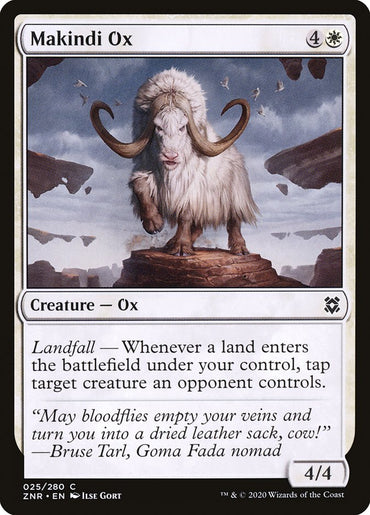 Makindi Ox [Zendikar Rising] 