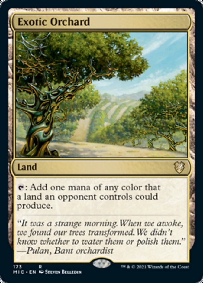 Exotic Orchard [Innistrad: Midnight Hunt Commander] 