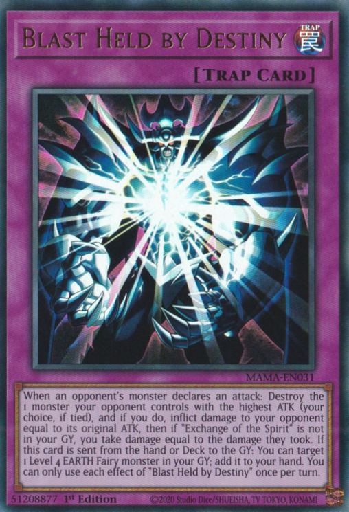 Blast Held by Destiny [MAMA-EN031] Ultra Rare 