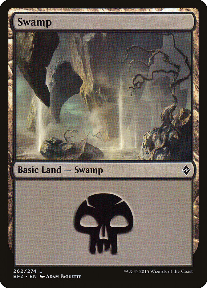 Swamp (262) [Battle for Zendikar] 