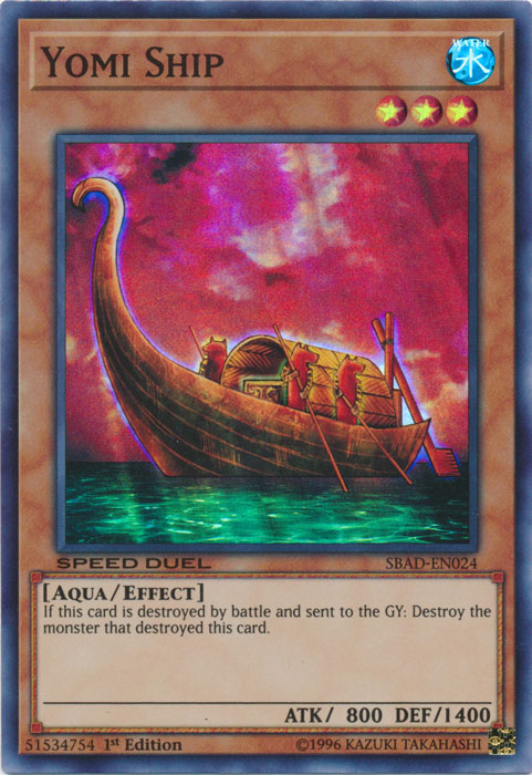 Yomi Ship [SBAD-EN024] Super Rare 