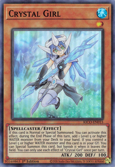 Crystal Girl (Super Rare) [KICO-EN015] Super Rare 