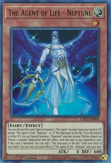 The Agent of Life - Neptune [GFP2-EN008] Ultra Rare 