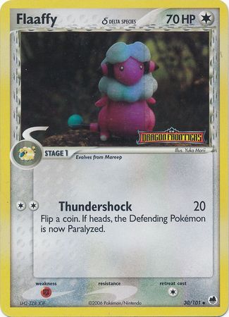 Flaaffy (30/101) (Delta Species) (Stamped) [EX: Dragon Frontiers]