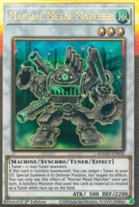 Martial Metal Marcher [MAGO-EN030] Gold Rare 
