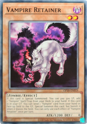Vampire Retainer [OP18-EN019] Common 