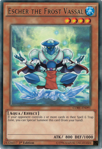 Escher the Frost Vassal [CORE-EN091] Rare 