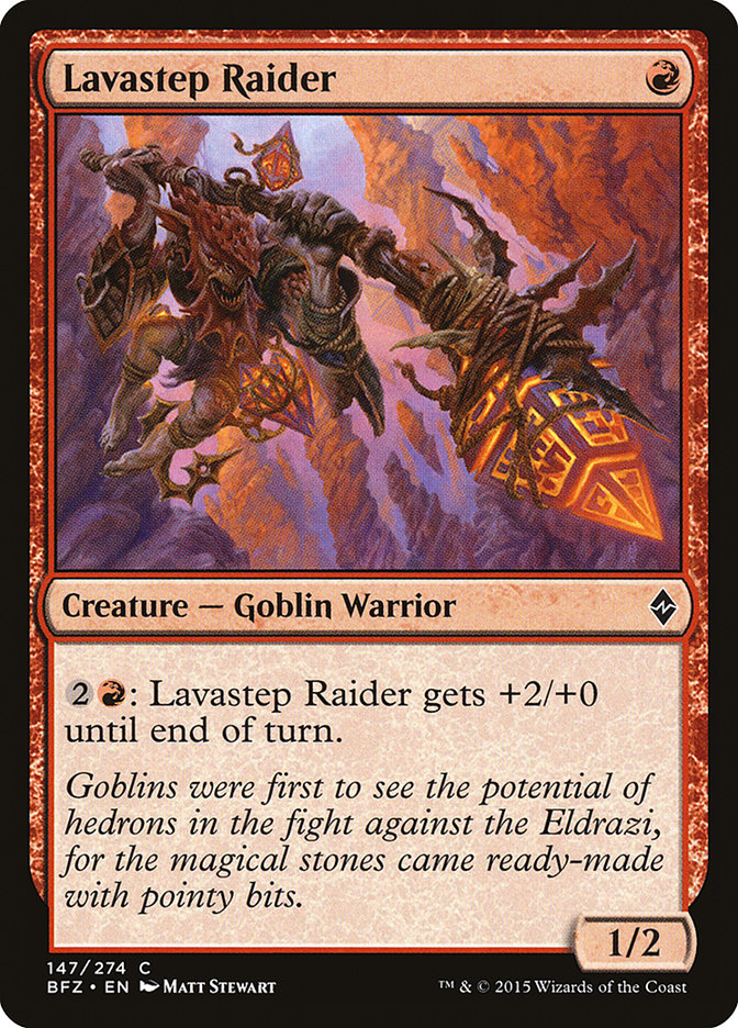 Lavastep Raider [Battle for Zendikar] 