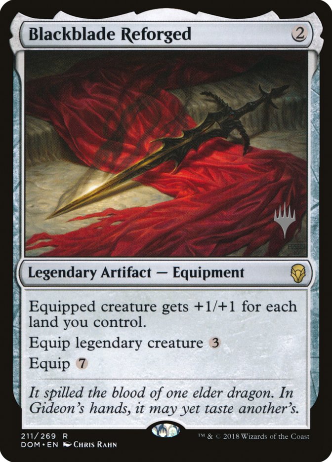 Blackblade Reforged (Promo Pack) [Dominaria Promos]