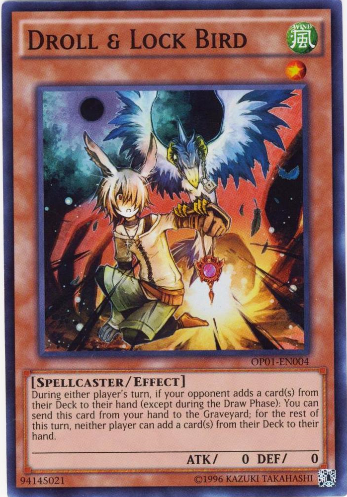 Droll &amp; Lock Bird [OP01-EN004] Super Rare 