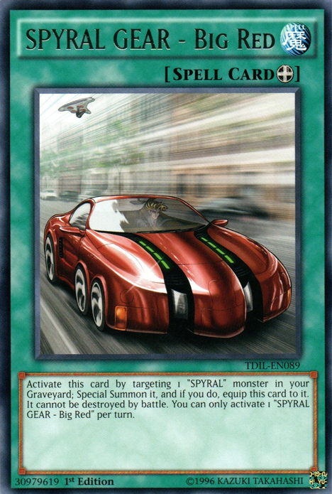 SPYRAL GEAR - Big Red [TDIL-EN089] Rare 