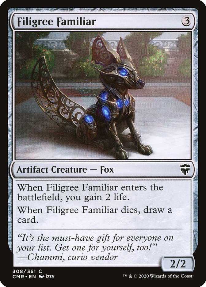 Familiar Filigree [Commander Legends] 