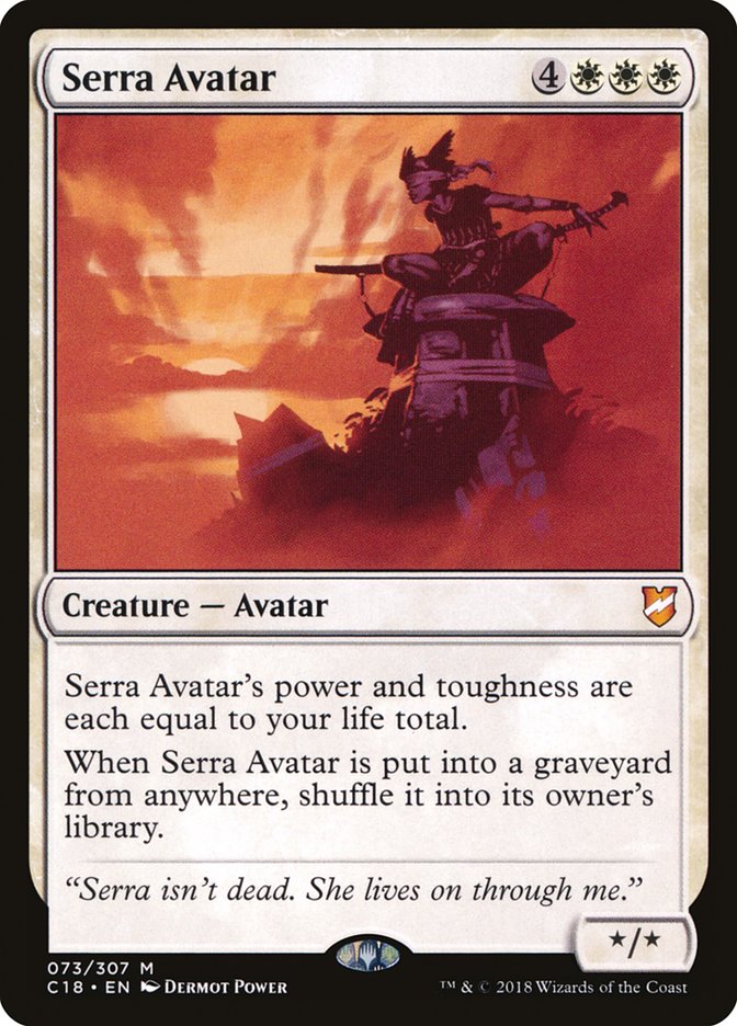 Serra Avatar [Commander 2018] 