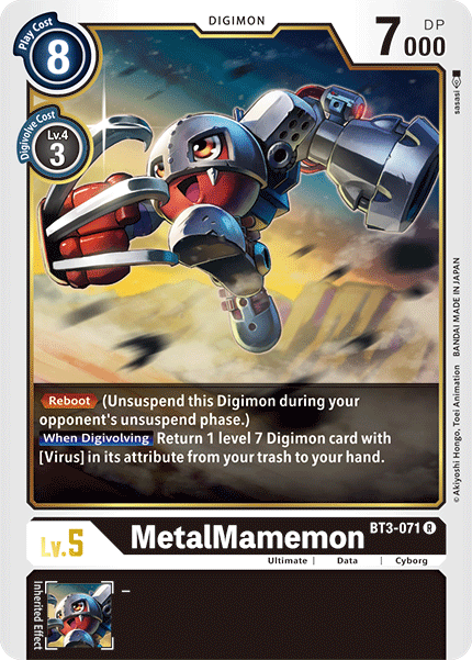 MetalMamemon [BT3-071] [Release Special Booster Ver.1.5] 