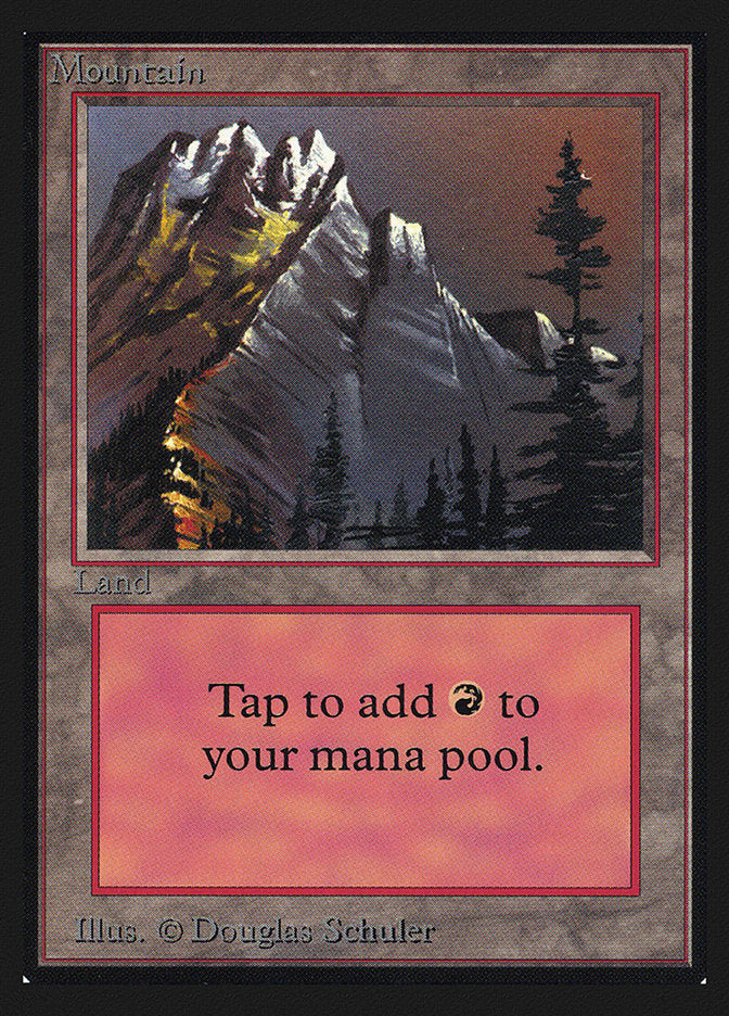 Mountain (Snow Top / Highest Point on Left) [Collectors' Edition] 