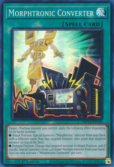 Morphtronic Converter [MP23-EN150] Super Rare 