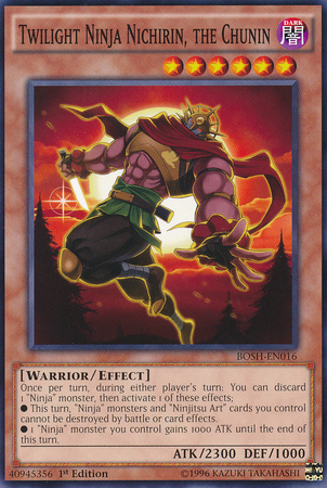 Twilight Ninja Nichirin, the Chunin [BOSH-EN016] Common 