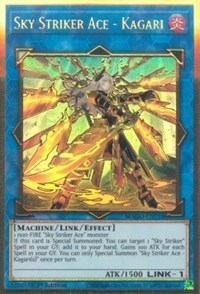 Sky Striker Ace - Kagari (Alternate Art) [MAGO-EN038] Gold Rare 