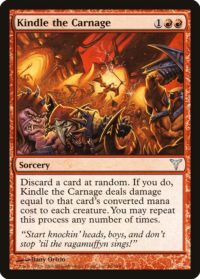 Kindle the Carnage [Dissension] 