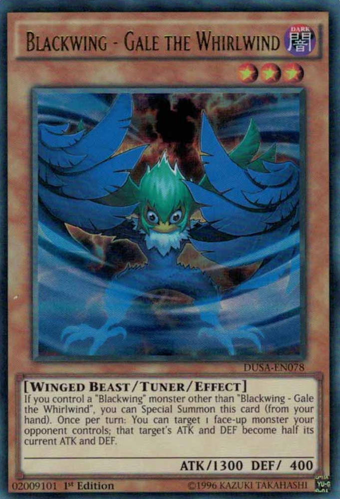 Blackwing - Gale the Whirlwind [DUSA-EN078] Ultra Rare 