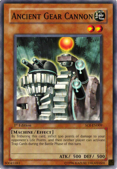 Ancient Gear Cannon [SOI-EN009] Common 