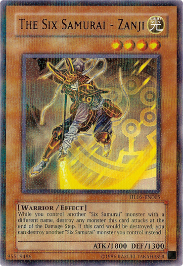 The Six Samurai - Zanji [HL05-EN005] Parallel Rare 