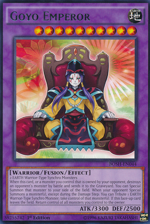 Goyo Emperor [BOSH-EN044] Rare 