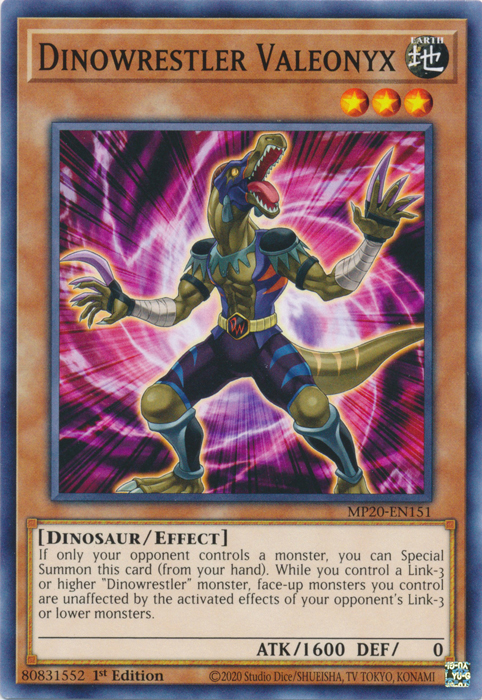 Dinowrestler Valeonyx [MP20-EN151] Common 