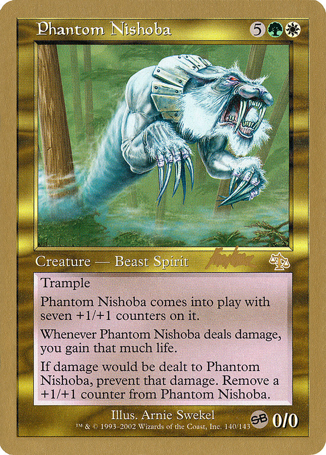 Phantom Nishoba (Brian Kibler) (SB) [World Championship Decks 2002]