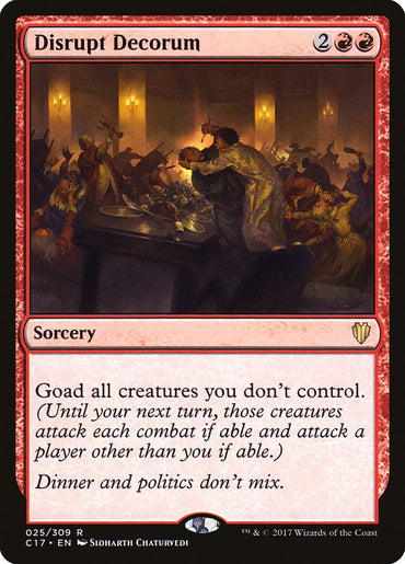 Disrupt Decorum [Commander 2017] 