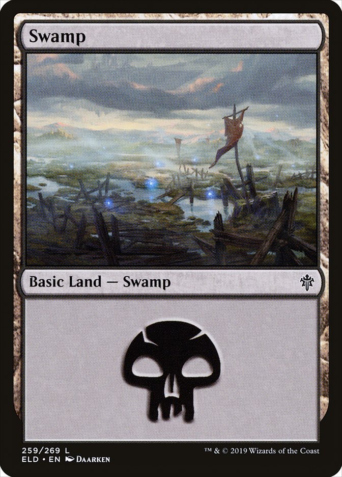 Swamp (259) [Throne of Eldraine] 