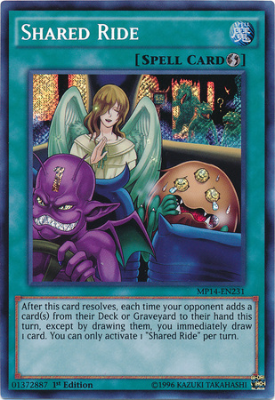 Shared Ride [MP14-EN231] Secret Rare 