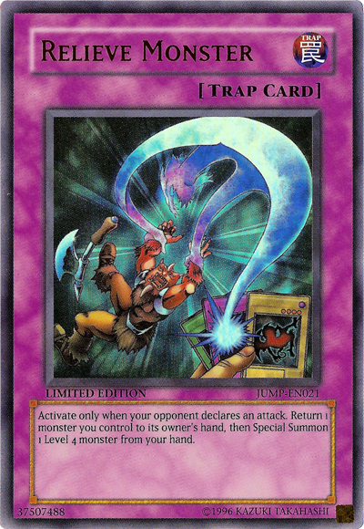 Relief Monster [JUMP-EN021] Ultra Rare 