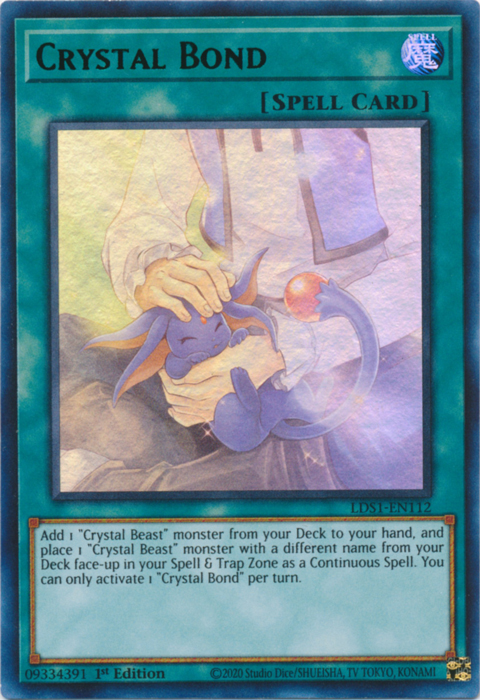 Crystal Bond (Purple) [LDS1-EN112] Ultra Rare 