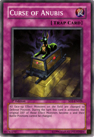 Curse of Anubis [SD1-EN028] Common 