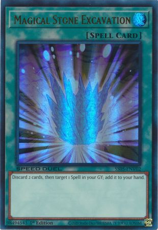 Magical Stone Excavation [SS05-ENV02] Ultra Rare 