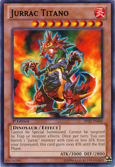 Jurrac Titano [BP02-EN089] Mosaic Rare 