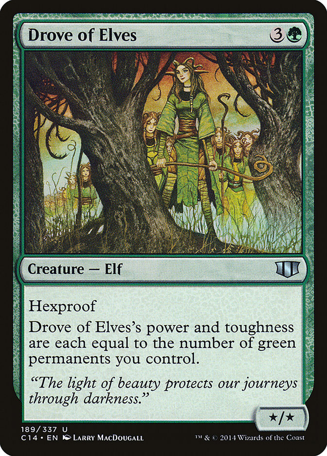 Drove of Elves [Commander 2014]