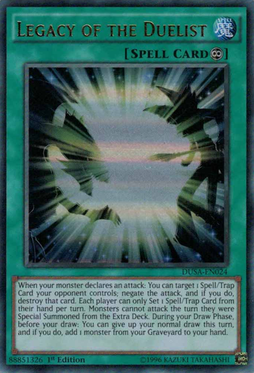 Legacy of the Duelist [DUSA-EN024] Ultra Rare 