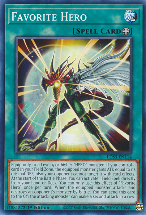 Favorite Hero [LDS3-EN114] Common 