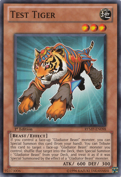 Test Tiger [RYMP-EN098] Common 