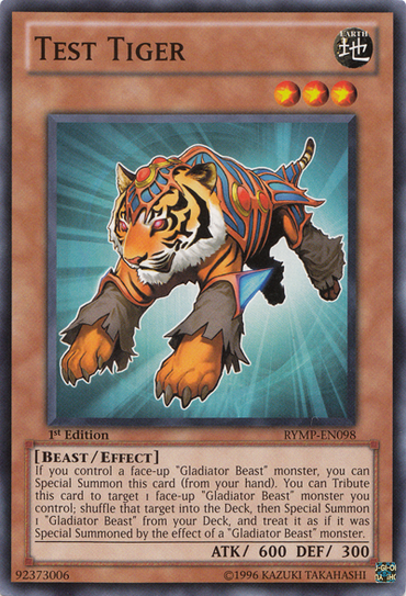 Test Tiger [RYMP-EN098] Common 