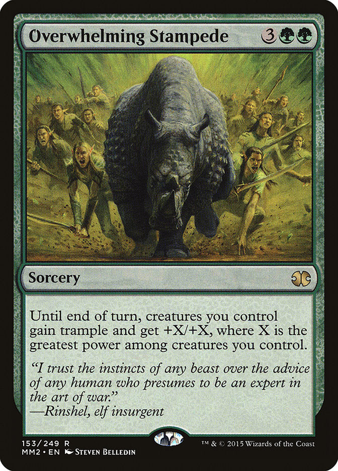 Overwhelming Stampede [Modern Masters 2015] 