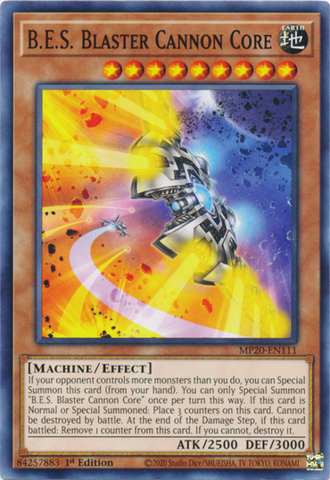 BES Blaster Cannon Core [MP20-EN111] Common 