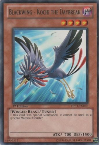 Blackwing - Kochi the Daybreak [DP11-EN010] Rare 